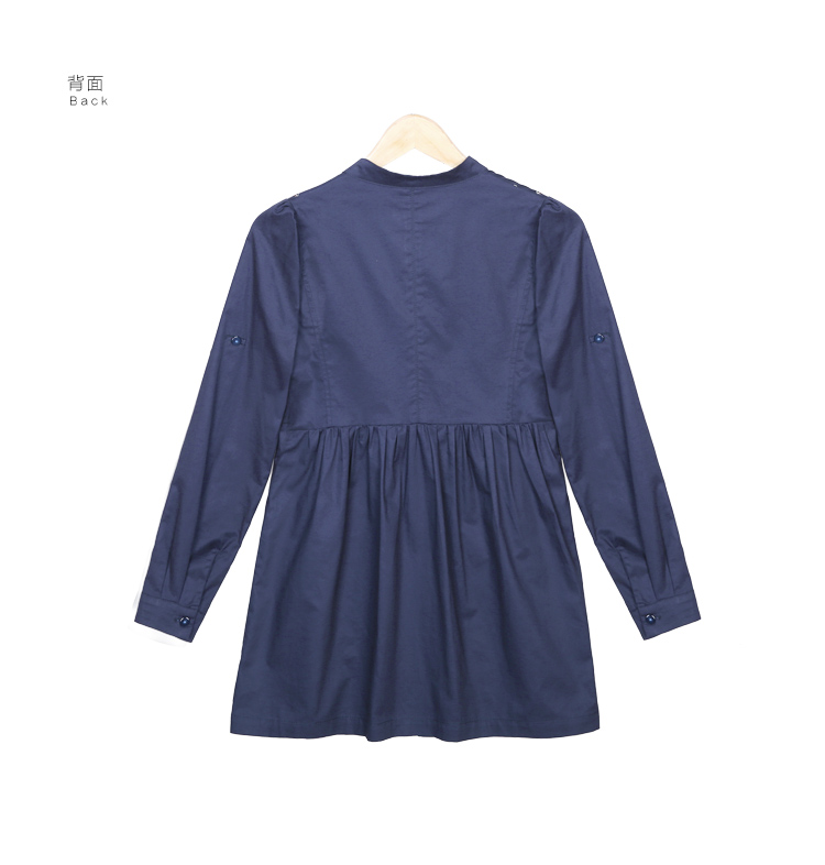 2016秋季新款中年大码长袖衬衫女休闲印花修身衬衣 玫红色 XL