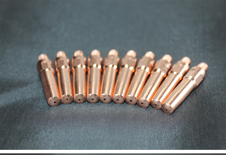 胜斯特气保焊枪紫铜导电嘴胜斯胜斯物胜斯物0.8/1.0/1.2/1.4/1.