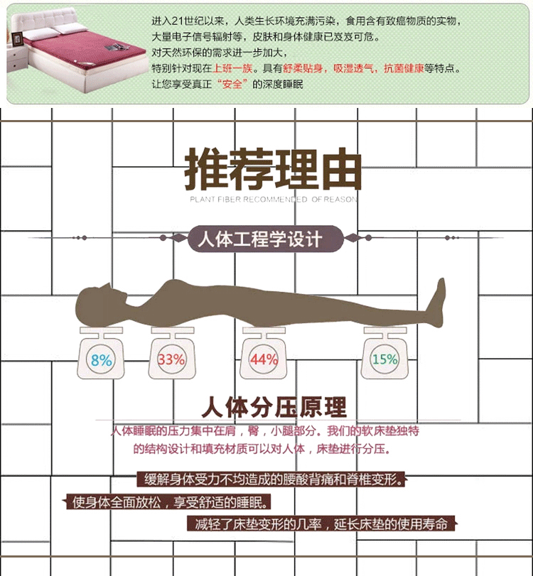 
                                        Me&Home家纺 珊瑚绒立体单双人床垫褥子 榻榻米垫 驼色 150x200cm                