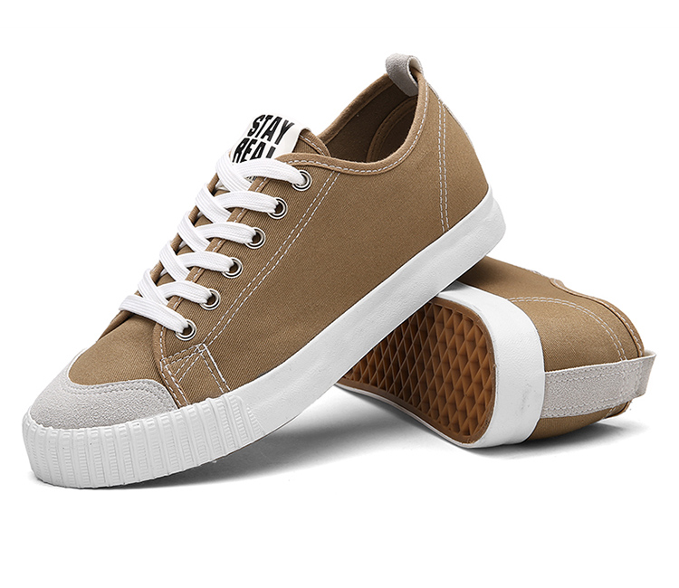 jamickiki帆布鞋男鞋韩版低帮男士潮流牛筋底黑色布鞋学生板鞋 老北京