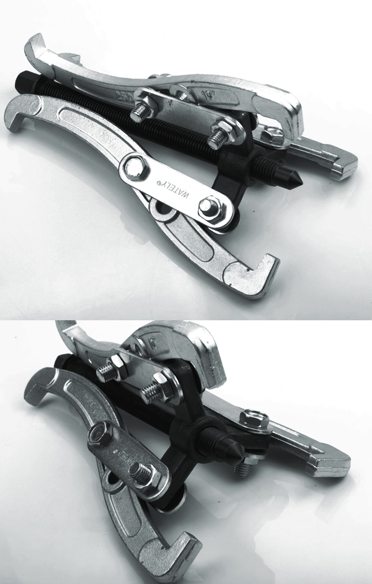 威特力三爪拉马齿轮轴承拉马拉力器顶拔器拉拔器拔轮器6寸