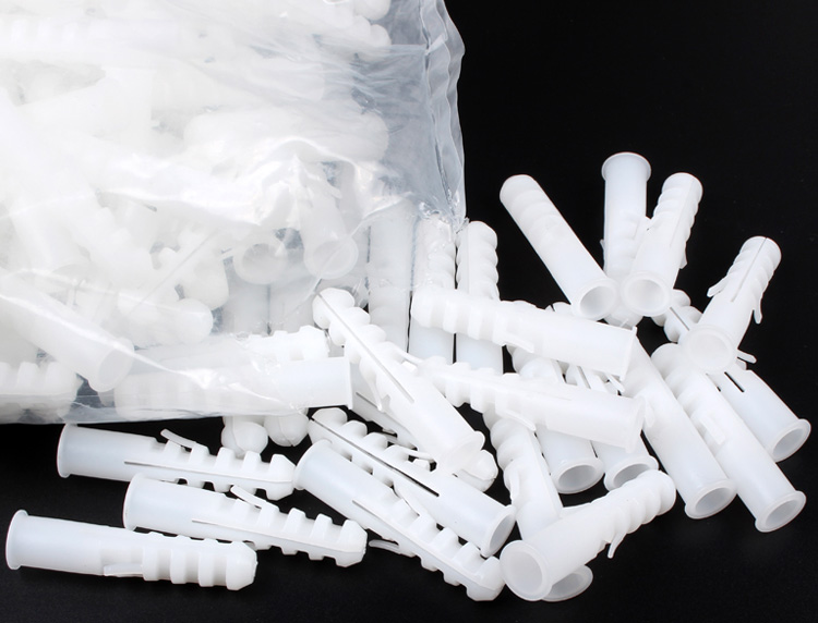 pe塑料螺丝圆形膨胀管膨胀塞子胶塞锚栓5mm6mm7mm8mm10mm12mm 12mm(10