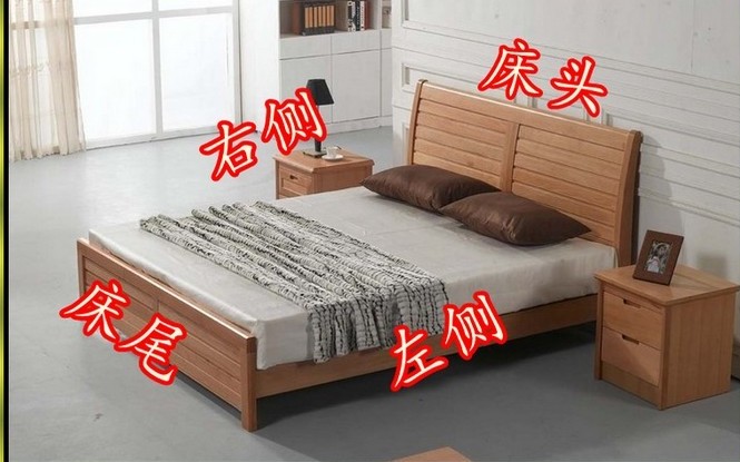 各位朋友如需其他开门亲请按这个床来分左右,这样就不用担心左右错了