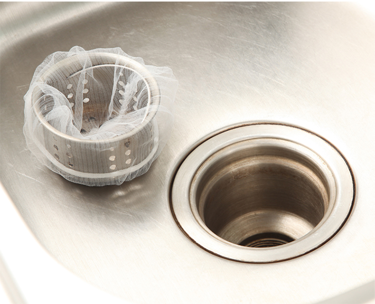 厨房水槽排水过滤网袋洗菜洗碗池残渣地漏滤道口过滤器100只