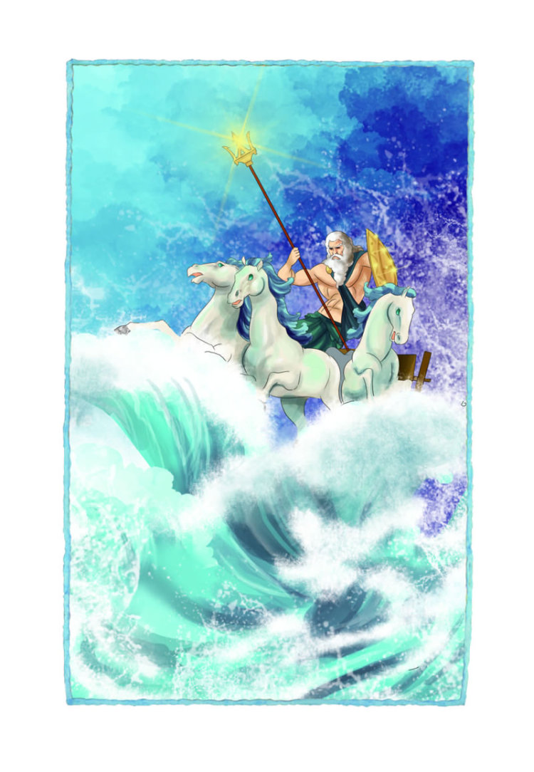 美丽的爱情女神 太阳车 造福人类的普罗米修斯 英雄故事 丢卡利翁和皮