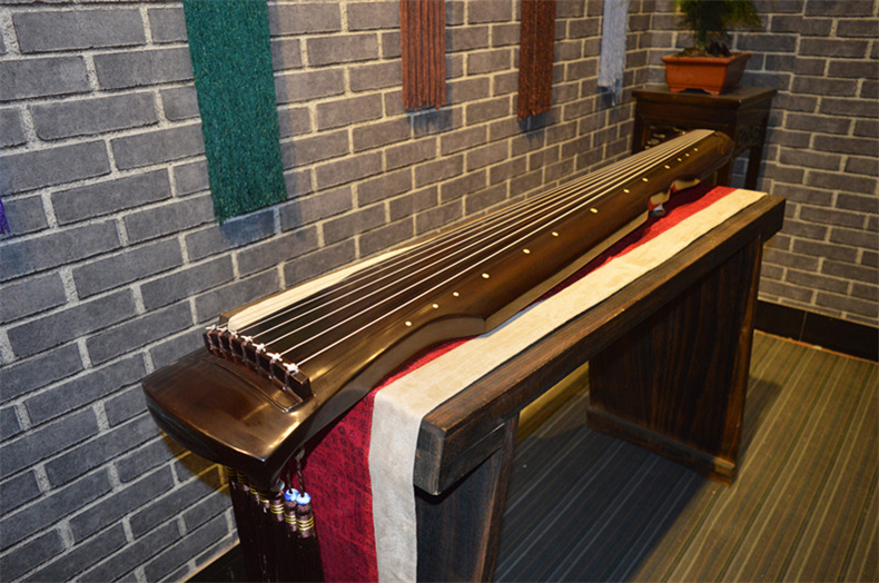 奇宝居 古琴伏羲式 手工古琴 仲尼民族演奏弹拨乐器 配调音器琴包