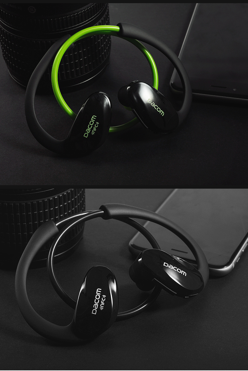 【京东配送】dacom athlete音乐双耳运动蓝牙耳机通用版无线立体声