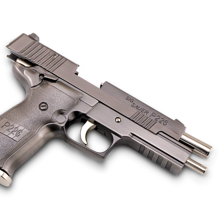 1205p226玩具枪全金属合金枪模军迷军事收藏礼品男孩可拆卸拼装模型