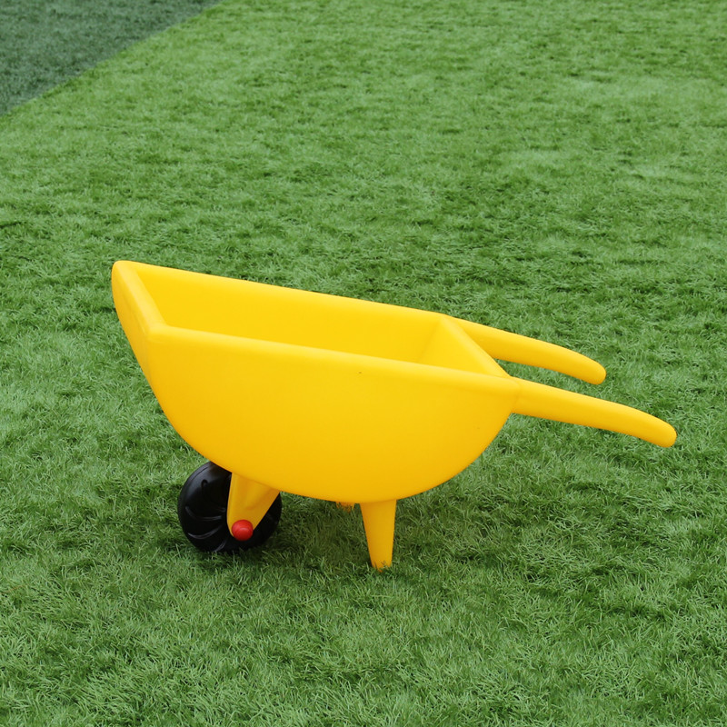 儿童手推车独轮翻斗车幼儿园独轮车感统平衡车沙水车滚塑