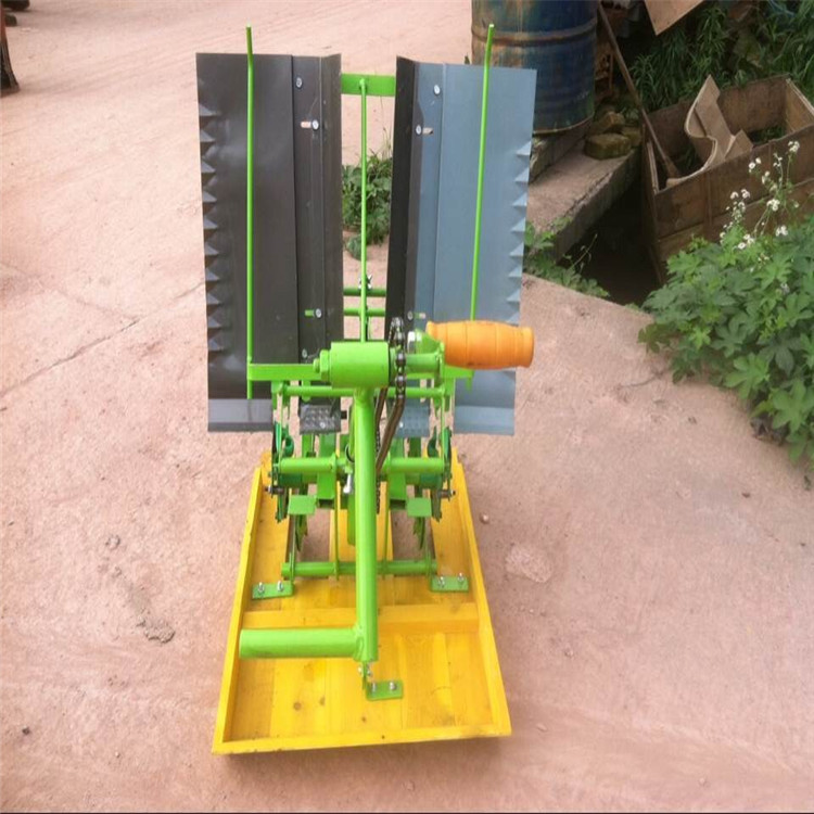 供应两行手摇式人力插秧机水稻播种机水稻插秧机大型高速乘坐式水稻