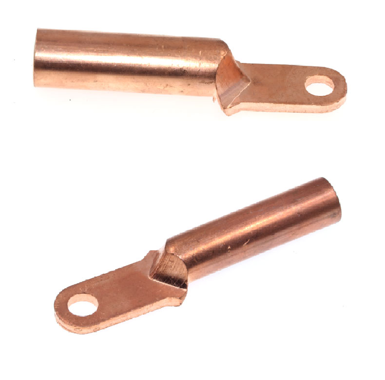 lenosmlenosm铜鼻子小头接线端子铜接头塑壳断路器用窄边铜鼻小头dt