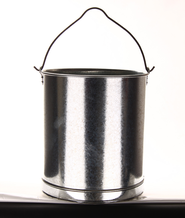 乐逸仕(leyishi) 铁桶家用水桶铁水筲不锈钢提水桶铁打水桶洗车桶铁