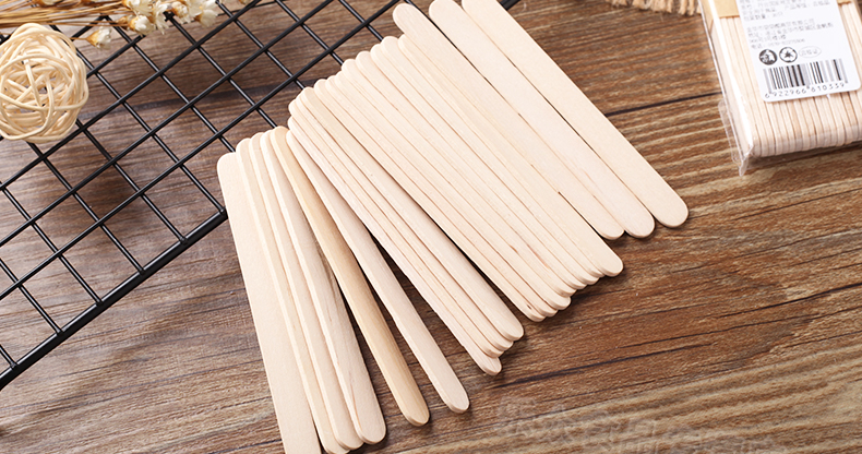 沤迈宝 雪糕棒冰棍棒棍木棍diy手工冰淇淋棒雪糕棍20根 20根1包【长9.