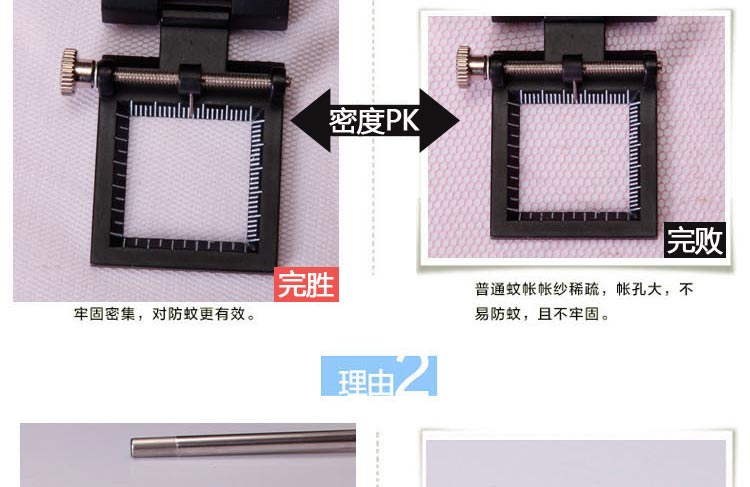 【情趣家纺 】蚊帐 落地伸缩钓鱼式蚊帐 加密不锈钢支架 宫庭式蚊帐 三开门加高蚊帐 A09 A09-玉 2*2.2m床支架32mm