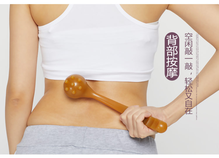 按摩锤养生保健拍痧板经络拍穴位捶拍打锤子敲打板颈椎捶背按摩棒_ 6