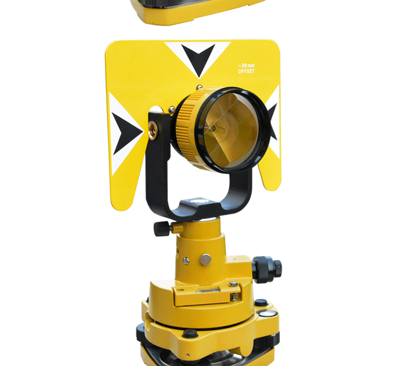 全站仪棱镜组对中棱镜带基座对点器带砧板单棱镜组测量配件棱镜组