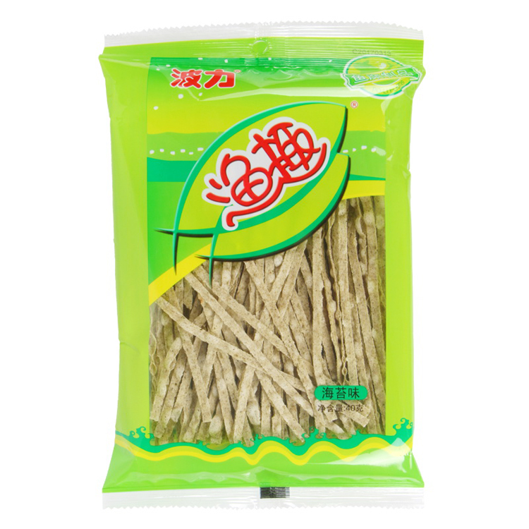 波力 海苔 辣味渔趣40g 渔趣40g 辣味40g 即食海苔脆片小零食 原味_ 9