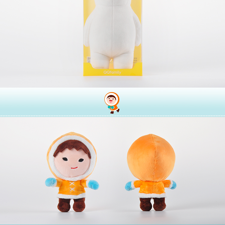 多多堡qqfamily多福熊熊毛绒玩具公仔玩偶可爱睡觉布娃娃生日礼物dov