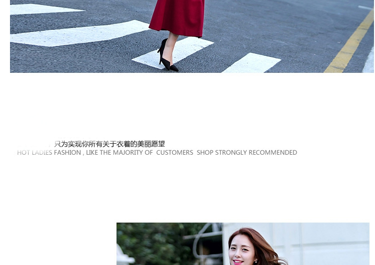 
                                        清新怡人 加厚羊毛呢子半身长裙女装大摆加厚毛呢百褶裙半身裙 酒红色 M                