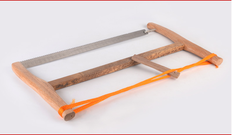 全锋老式木工锯手拉锯手板锯推拉锯木工锯框传统手工锯子大号青冈木