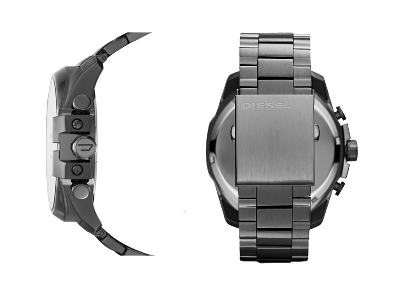 全球购迪赛/diesel时尚金属计时系列石英男表大表盘手表dz4318 dz4318