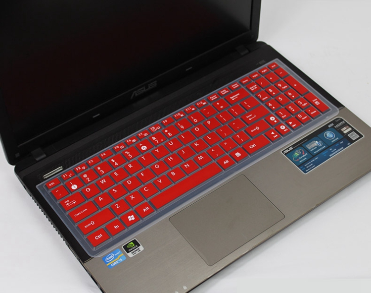 bm 华硕a550v k550l w518l r510d y581c x550v 键盘膜 15.6寸半透紫色