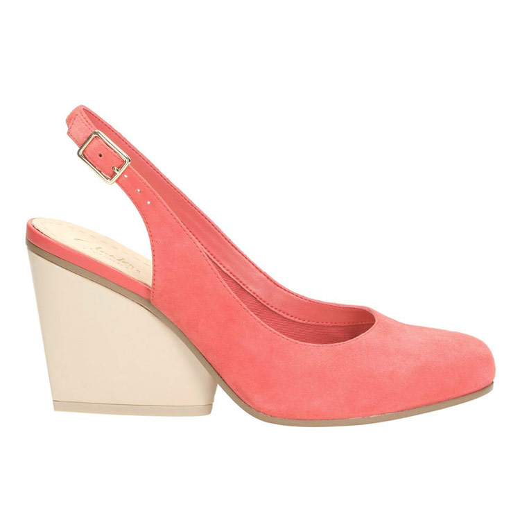2015新款clarks其乐女鞋单鞋demerara sugar专柜正品 coral suede 37.