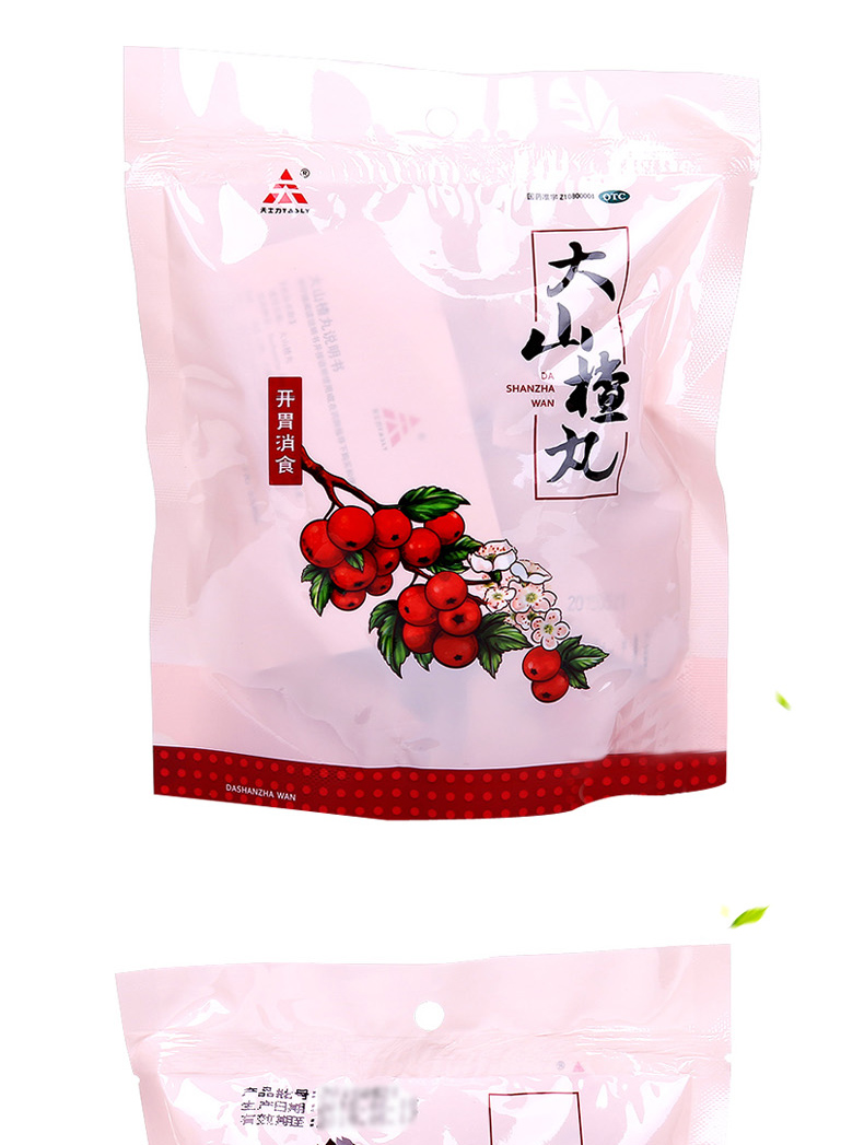 天士力(tasly) 大山楂丸 9g*10丸 1袋