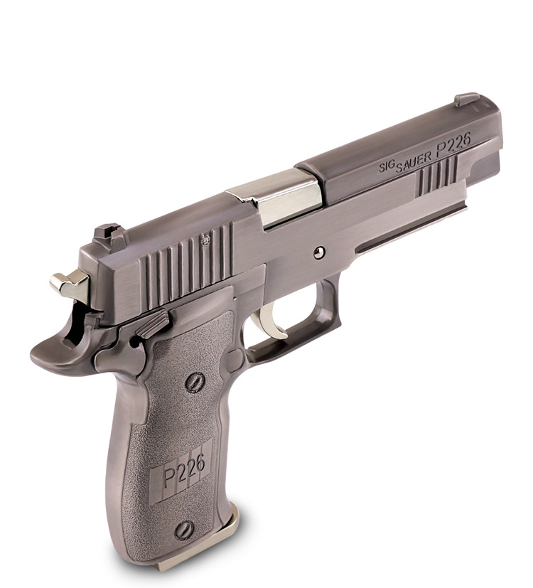 男孩可拆卸拼装模型玩具枪 不可发射 sig sauer p226 银色【图片 价格