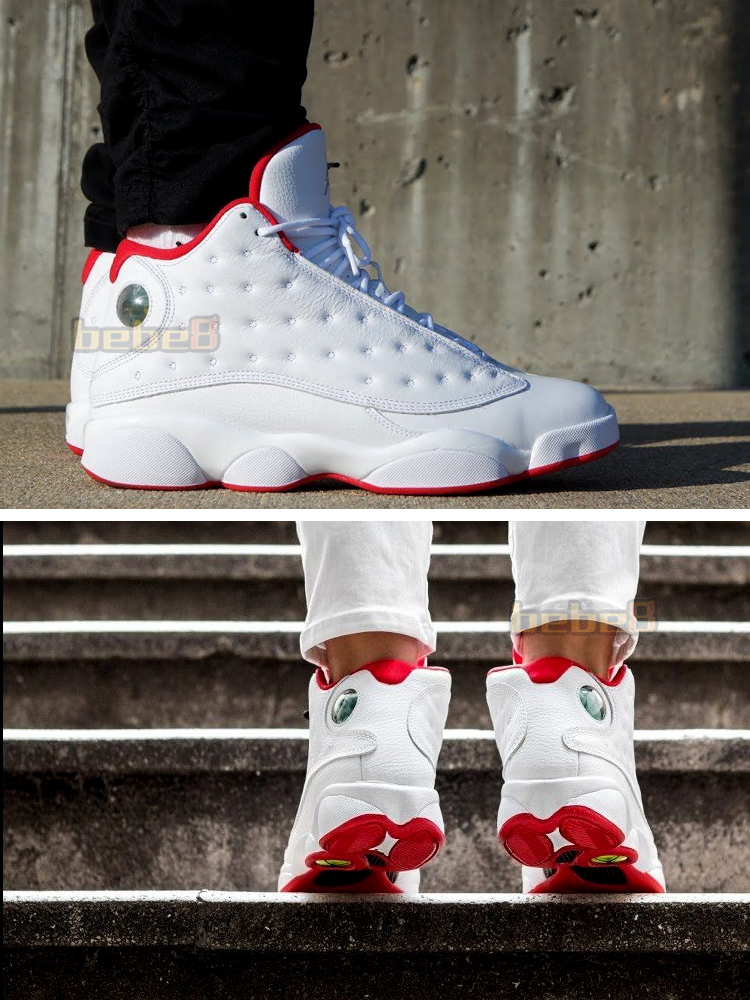 nike air jordan 13 og chicago 中国年男女黑白熊猫篮球鞋 aj13黑白