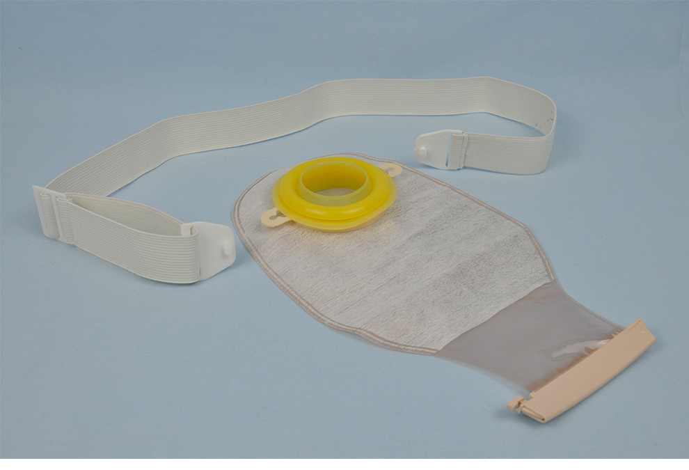 新辉二件式造口袋开口式可重复使用腰带式大便袋肛门袋一盒5支装5570