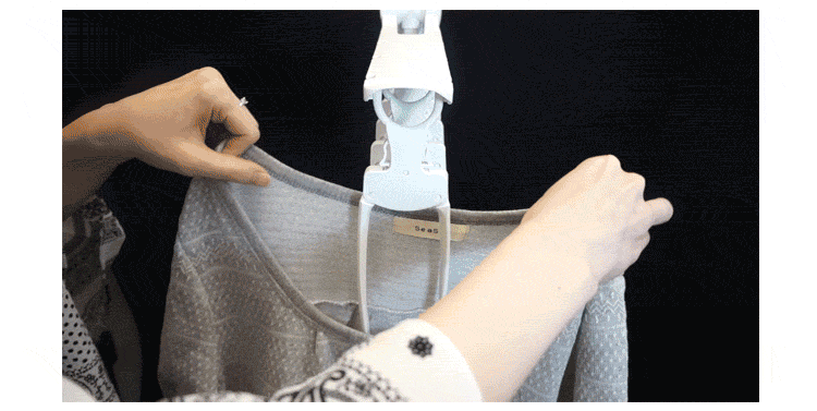 百露可旋转伸缩挂衣架多功能家用衣架裤架多层叠加组合挂衣架白色多