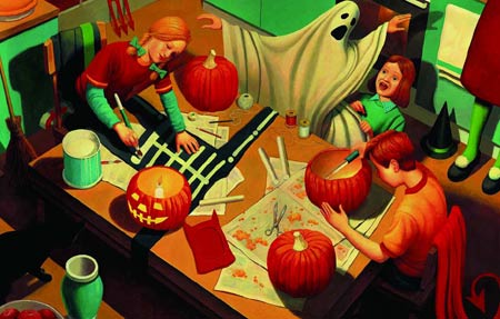 南瓜月亮 永不止步的想象力 海豚绘本花园 图画书