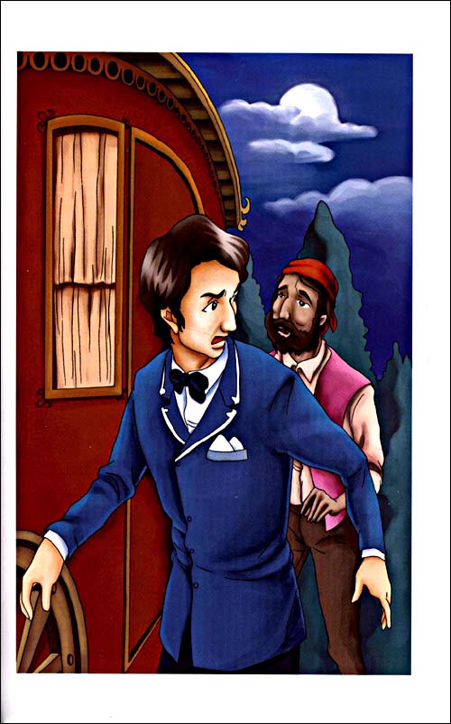 "小姐,有一天你会收到一封署名水手辛巴达的信,到时一定要按照上面