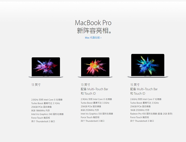 支持花呗付款 2017新款macbook Pro MPXR2