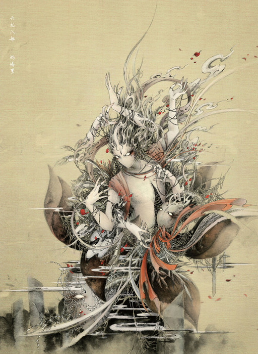 html target=_blank>viki_lee(李一帆)最新绝美画册上市:《洛煌笈