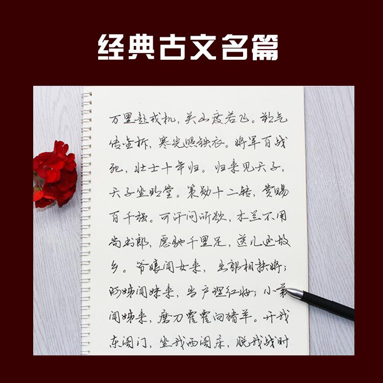 威艾斯字帖成人行书 钢笔行书速成 手写体字帖硬笔练字帖行草书古文