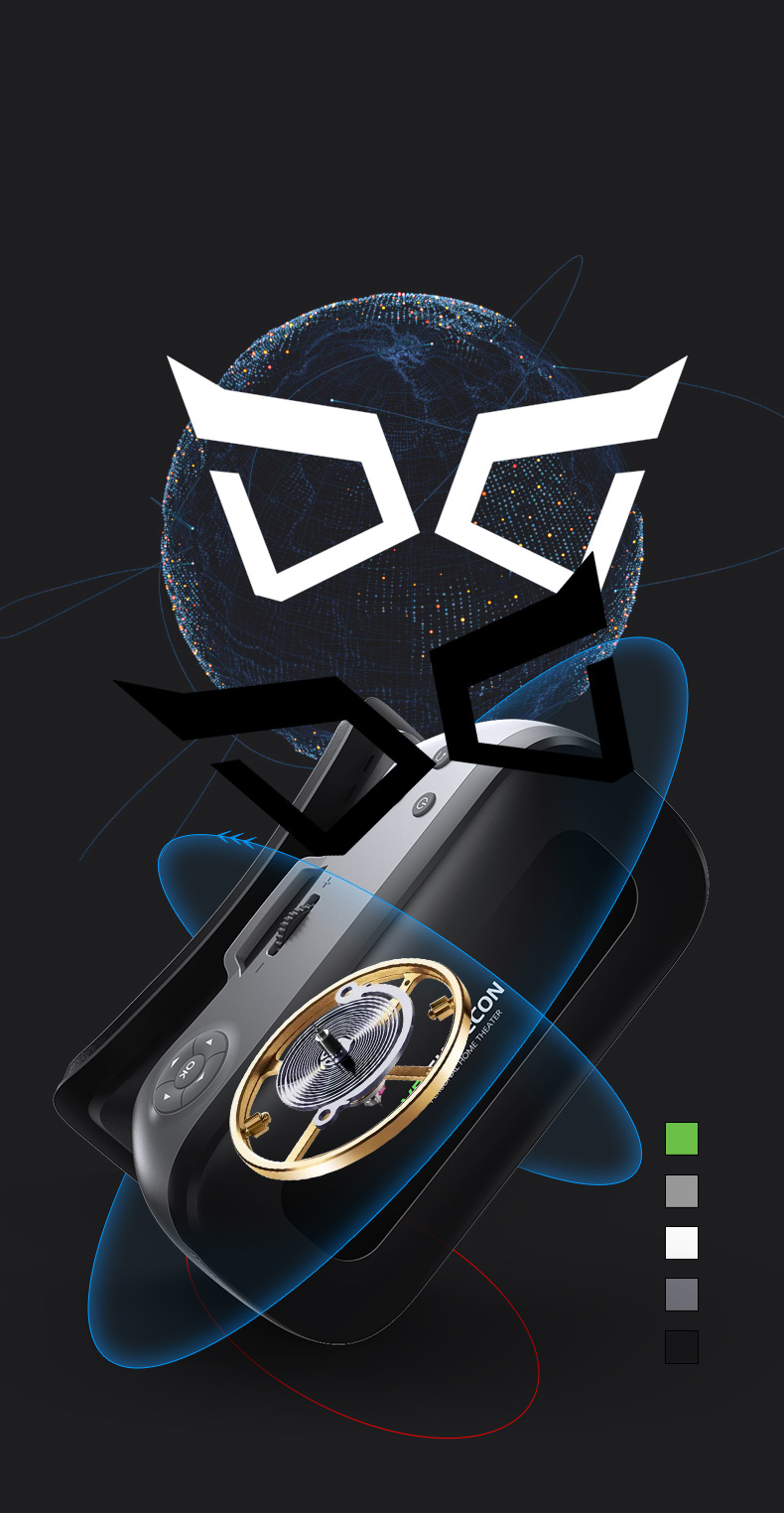 千幻魔镜 (shinecon) aio-01 vr眼镜 移动wifi vr一体机 八核处理器