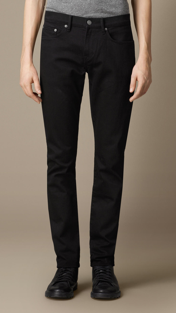 burberry brit/巴宝莉 新款 男士时尚修身牛仔裤 精品男装 39310281