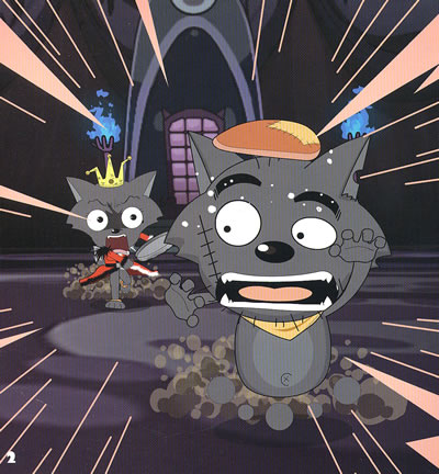 自从自从发生灰太狼假扮小刀羊威胁校园安全事件后,羊村和大肥羊学校