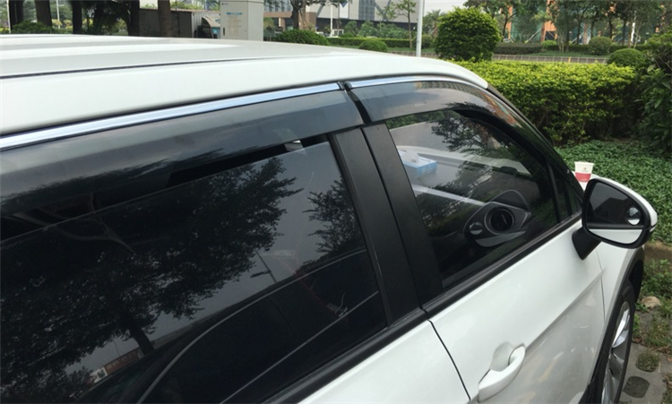晴雨挡防雨条车窗雨眉汽车窗户遮雨板雨档专用江铃域虎皮卡防雨条