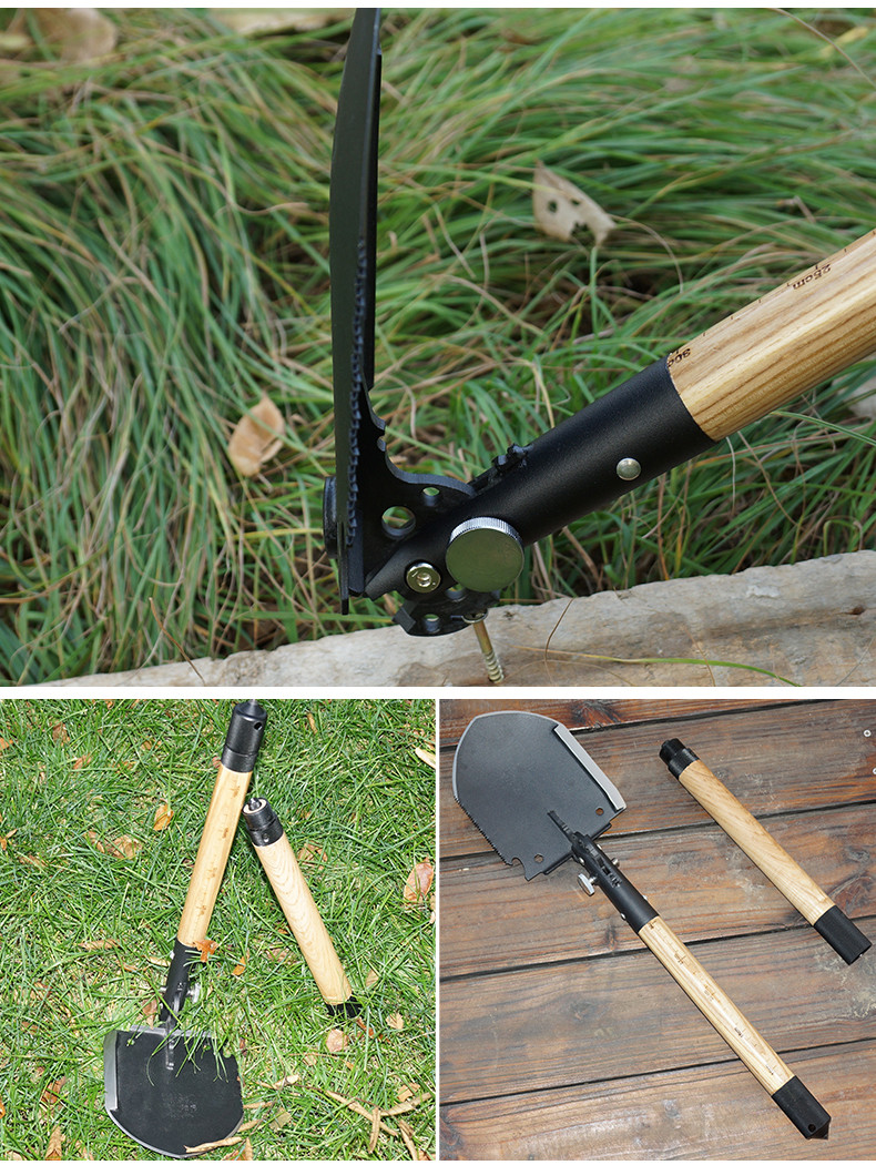 昌林陆虎式多功能工兵折叠锹1417款中国多功能军锹升级款