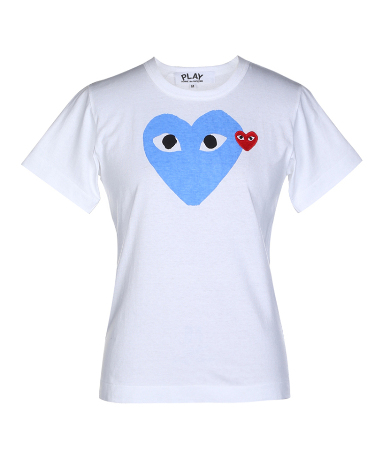 川久保玲cdg play 全棉 女士 短袖t恤