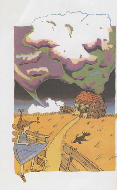 目录 龙卷风突袭小牧场 三个新朋友  前往真正绿宝石城 会见奥茨国的