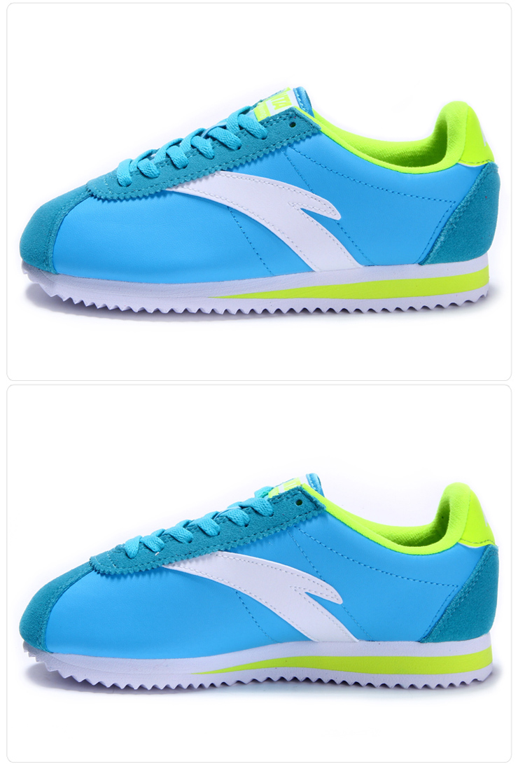 安踏(anta)女鞋 运动鞋女2015新款休闲鞋轻便防滑女鞋12518810 海蓝