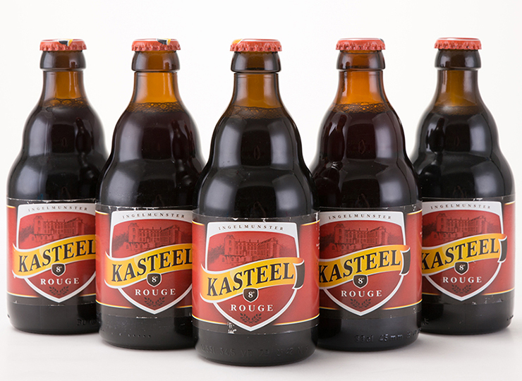 比利时原装进口啤酒卡斯特红啤酒 kasteel进口啤酒 330ml*12瓶