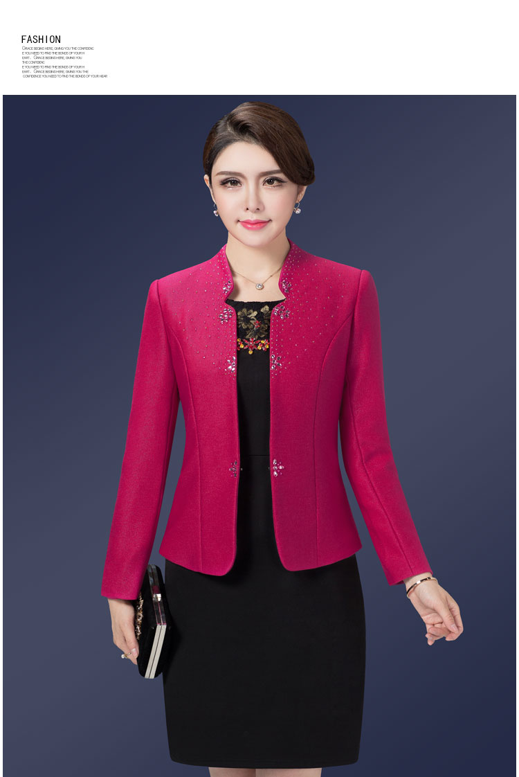 荧蒂2020春秋装婚礼中老年妈妈装两件装连衣裙 婆婆结婚套装裙婚庆