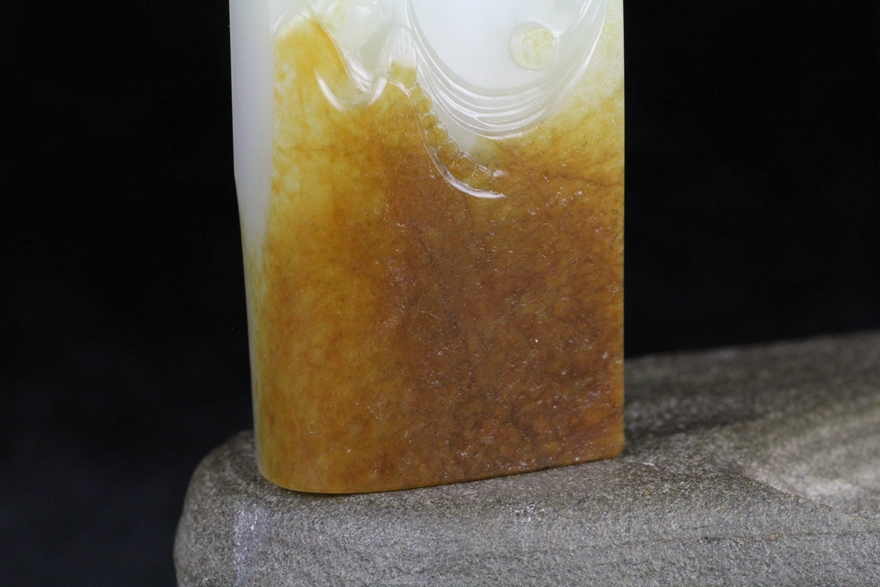 问禅 和田玉籽料 玉根国脉