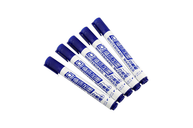 金万年白板笔 可加墨水白板笔 易擦办公教学白板写字笔 黑色-10支装