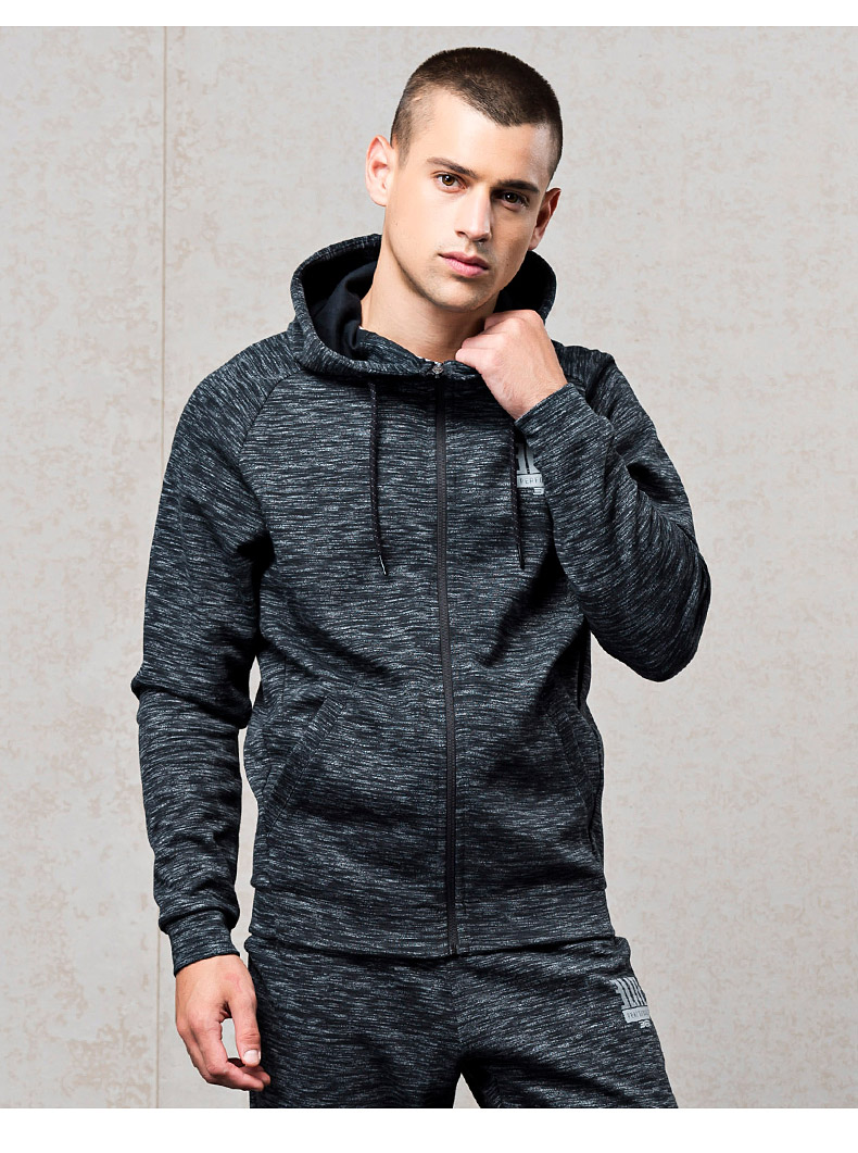 361度秋季运动套装男冬季跑步装备男休闲运动服装 n 黑花灰 xl_现价-1